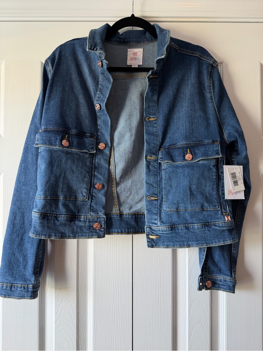 LuLaRoe Kenny Jean Jacket